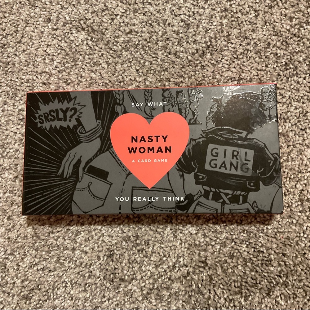 Nasty Woman Card Game, EUC